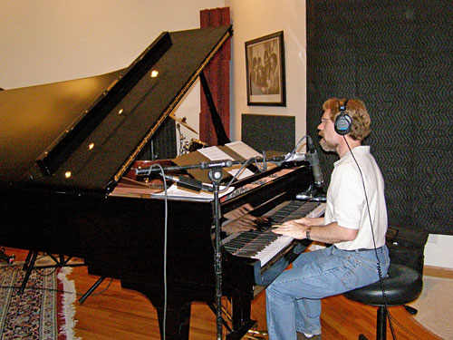 Mark Sloniker in the Studio